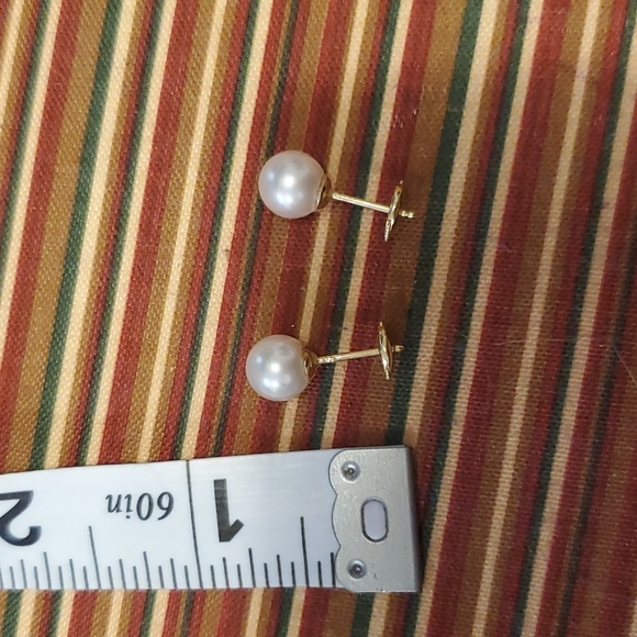 Real pearl earrings see video - Picture 3 of 3